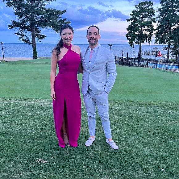 Amanda Uprichard Queens Maxi Gown
M / Magenta - Picture 2 of 2